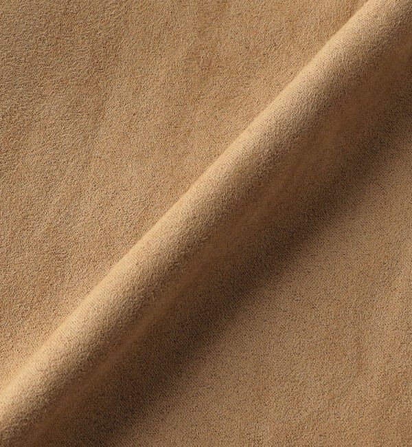 SHIPS「BENCH MARKING SHIRT: スキッパー ポリエステル フェイクスエード シャツ」|シャツ・ブラウス|