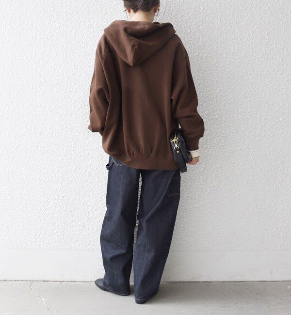 SHIPS any「SHIPS any:〈洗濯機可能〉USAコットン 裏起毛 ジップ スウェット パーカー」|パーカー|