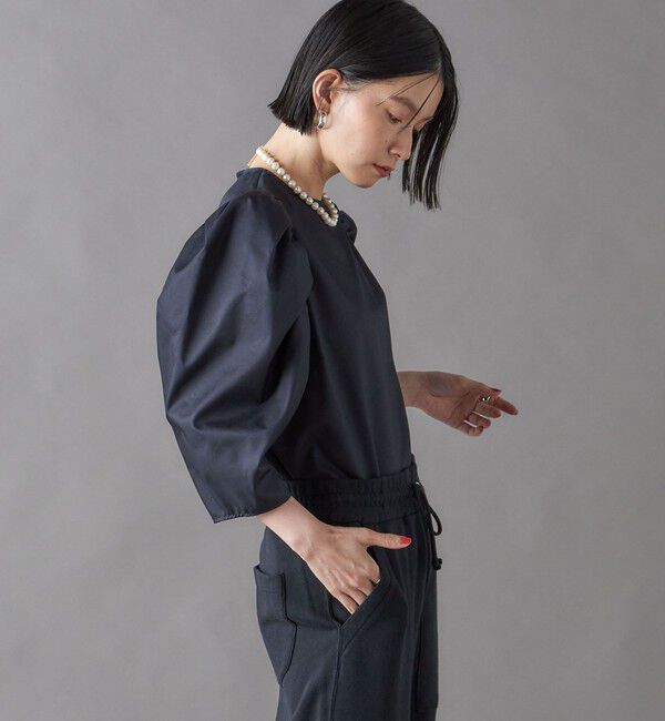 SHIPS for women「SHIPS NINE CASE:〈洗濯機可能〉パフスリーブ ブラウス」|シャツ・ブラウス|