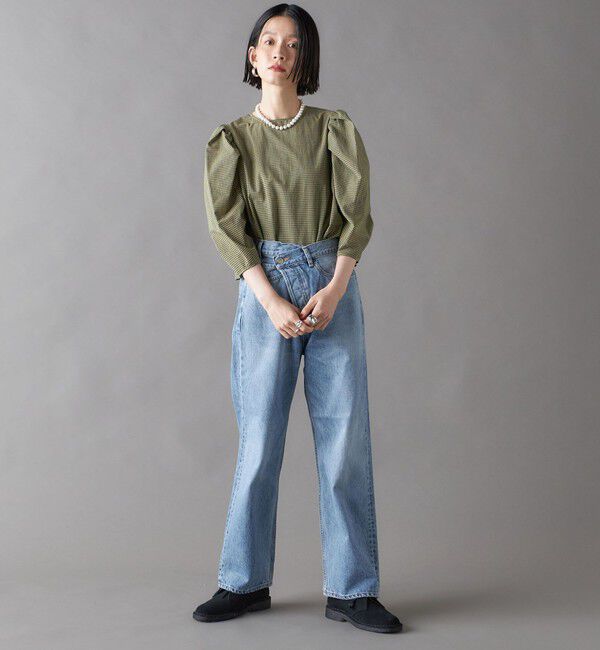 SHIPS for women「SHIPS NINE CASE:〈洗濯機可能〉パフスリーブ ブラウス」|シャツ・ブラウス|