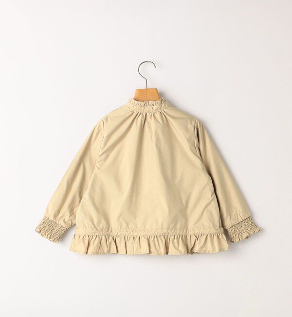 SHIPS KIDS「SHIPS KIDS:100～130cm / 〈撥水〉 フリル パーカー」|その他|