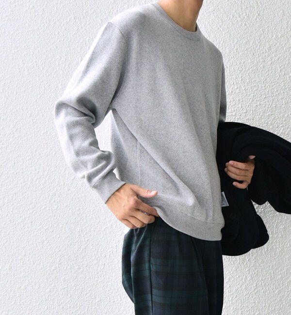 SHIPS any「SHIPS any: 〈手洗い可能〉コットン カシミヤ スウェットライク ニット 24FW◇」|ニット・セーター|