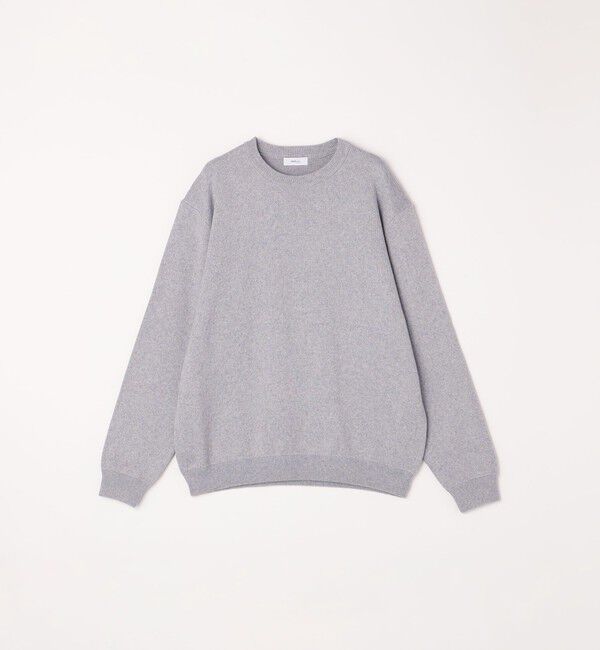 SHIPS any「SHIPS any: 〈手洗い可能〉コットン カシミヤ スウェットライク ニット 24FW◇」|ニット・セーター|