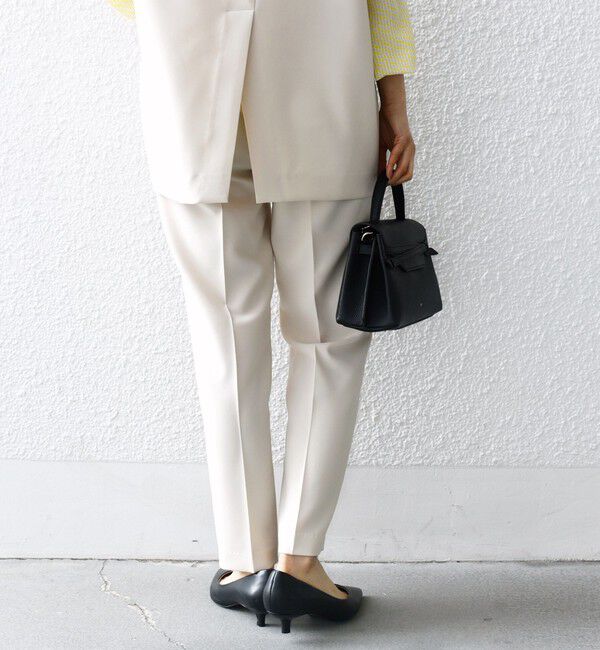 SHIPS for women「〈手洗い可能〉タック テーパード パンツ（セットアップ対応）」|その他|