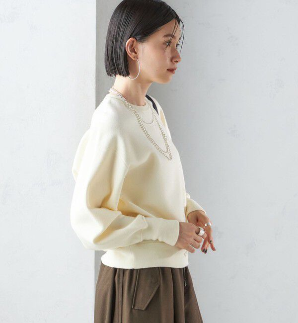 SHIPS for women「〈手洗い可能〉スムース ニット ガゼット プルオーバー」|ニット・セーター|