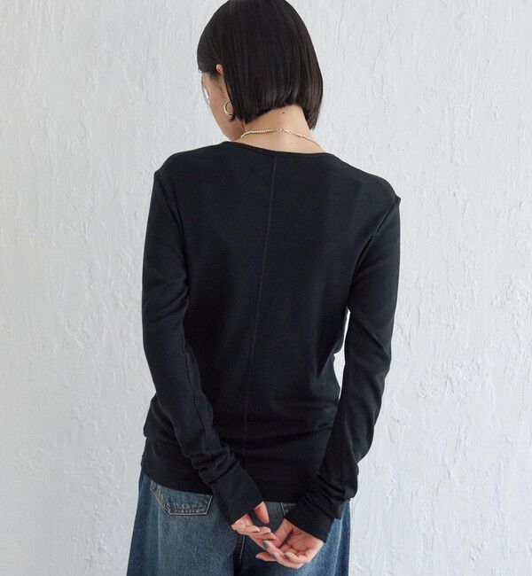 SHIPS for women「Wai＋:〈手洗い可能〉オーガニックコットン カットソー」|Tシャツ・カットソー|