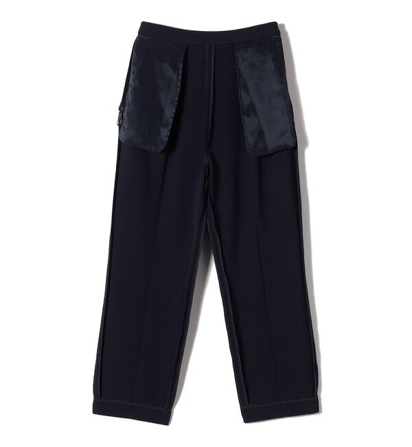 SHIPS for women「〈手洗い可能〉トリアセテート混 テーパード パンツ（セットアップ対応）」|その他|