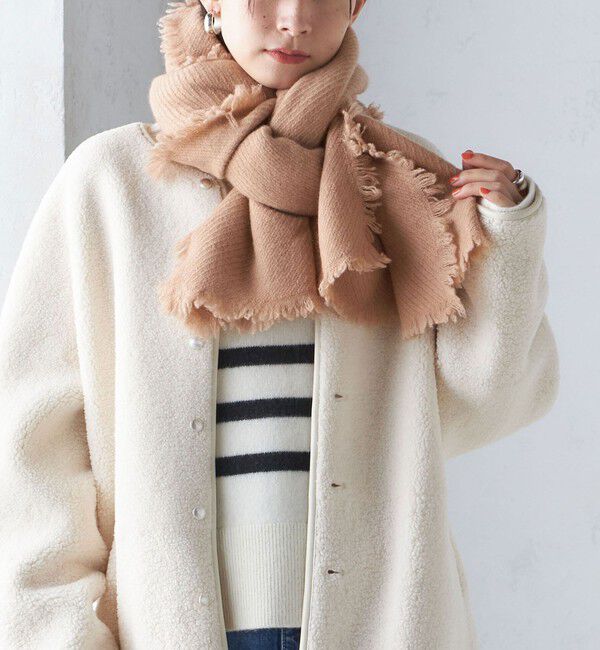 SHIPS for women「カシミヤ 100 ライト ストール」|ストール|ベージュ