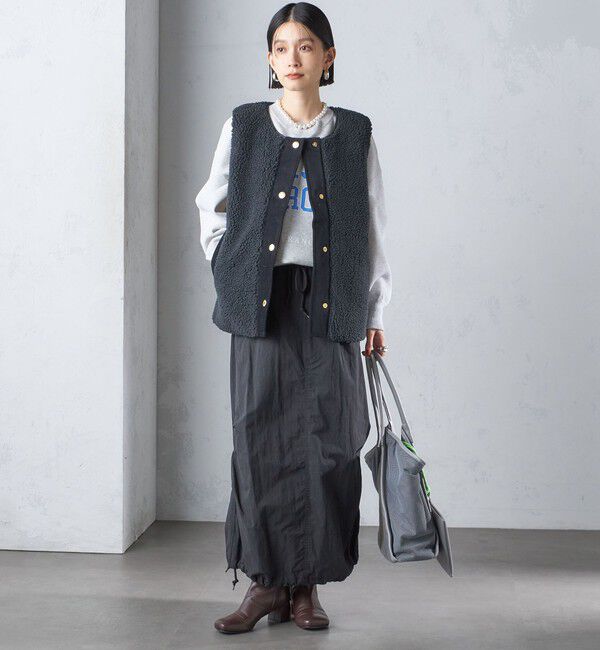 SHIPS for women「【SHIPS別注】M53:〈手洗い可能〉ミリタリー ファティーグ スカート」|スカート|