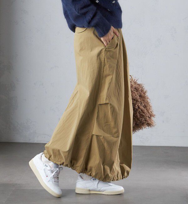 SHIPS for women「【SHIPS別注】M53:〈手洗い可能〉ミリタリー ファティーグ スカート」|スカート|