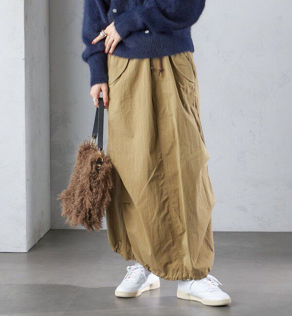 SHIPS for women「【SHIPS別注】M53:〈手洗い可能〉ミリタリー ファティーグ スカート」|スカート|