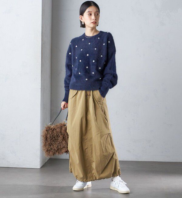 SHIPS for women「【SHIPS別注】M53:〈手洗い可能〉ミリタリー ファティーグ スカート」|スカート|