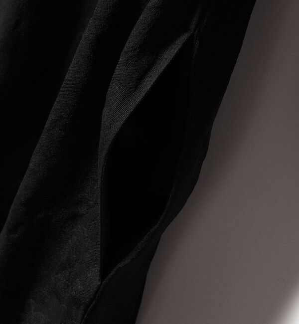 SHIPS for women「〈手洗い可能〉フラワー ジャカード フレア ワンピース」|ワンピース|