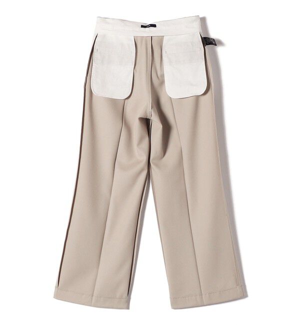 SHIPS for women「タキシード クロス ストレート パンツ」|スラックス|