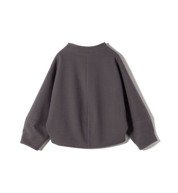 SHIPS for women「【WEB限定】〈手洗い可能〉 ウールライク ボトル ネック ジップ ブルゾン」|ブルゾン・スタジャン|