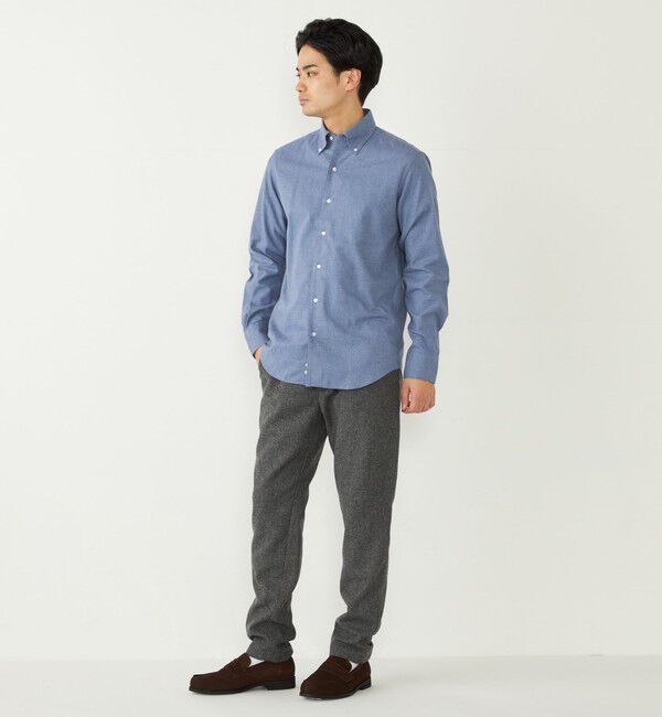 SHIPS Colors 「SHIPS Colors:ヘリンボーン イージー スラックス(セットアップ対応可能)」|スラックス|