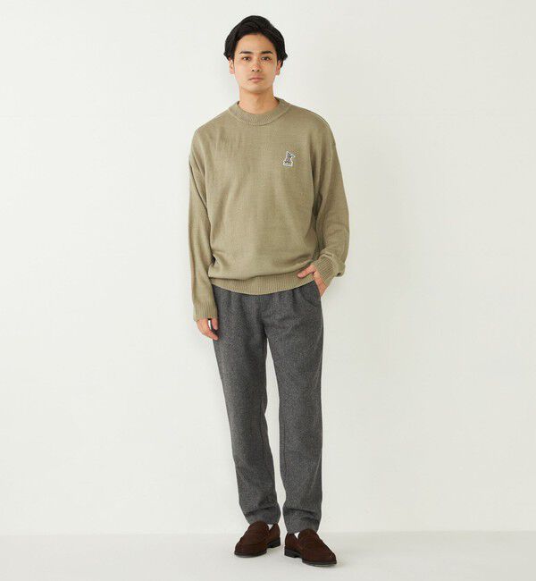 SHIPS Colors 「SHIPS Colors:ヘリンボーン イージー スラックス(セットアップ対応可能)」|スラックス|