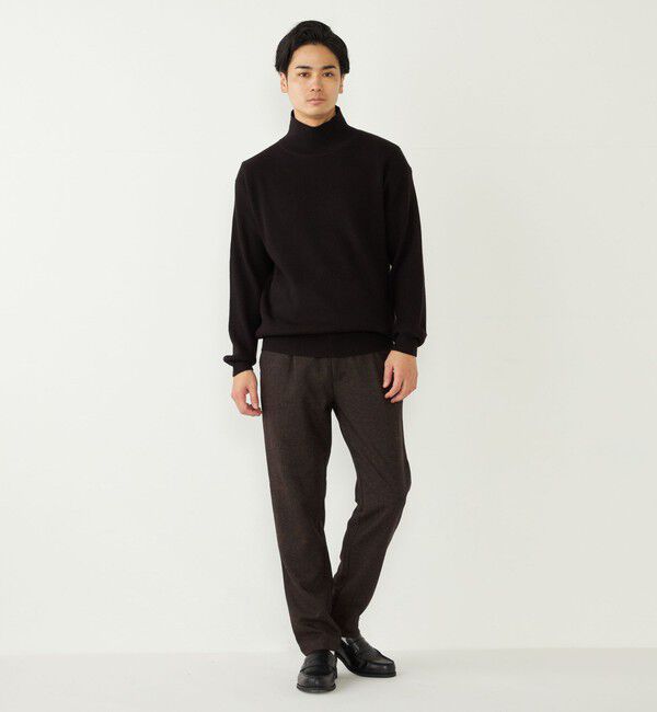 SHIPS Colors 「SHIPS Colors:ヘリンボーン イージー スラックス(セットアップ対応可能)」|スラックス|