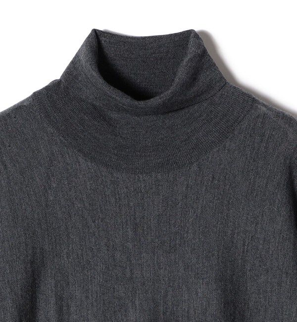 SHIPS for women「SHIPS Primary Navy Label:〈手洗い可能〉ウール ハイゲージ ドルマン ニット」|ニット・セーター|