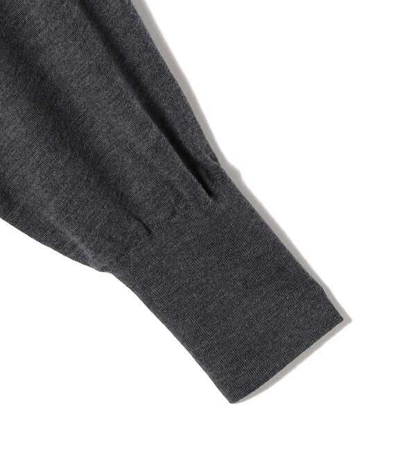 SHIPS for women「SHIPS Primary Navy Label:〈手洗い可能〉ウール ハイゲージ ドルマン ニット」|ニット・セーター|