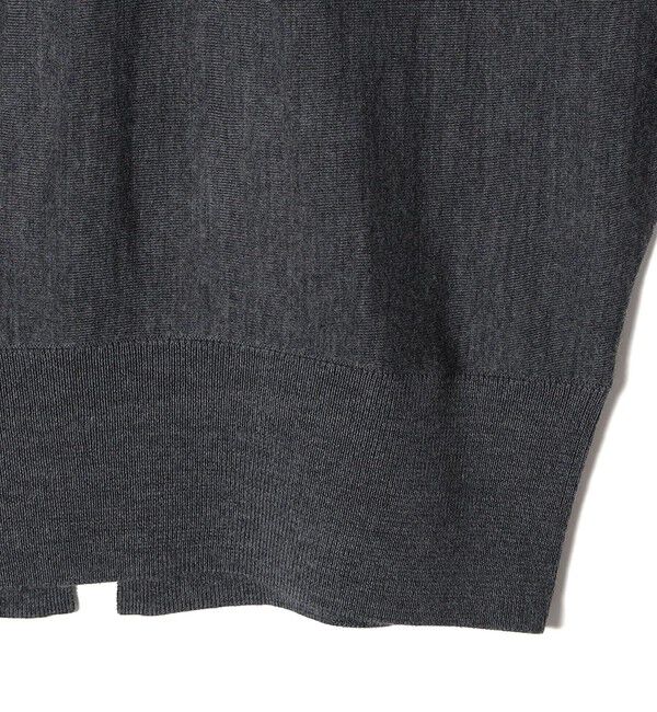 SHIPS for women「SHIPS Primary Navy Label:〈手洗い可能〉ウール ハイゲージ ドルマン ニット」|ニット・セーター|