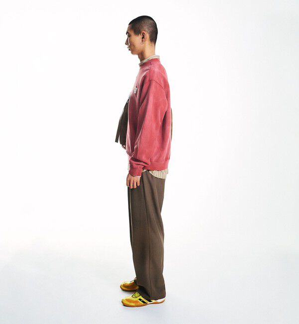 SHIPS「City Ambient Products: フロスト フェード スクエアロゴ スウェット」|スウェット・ジャージ|