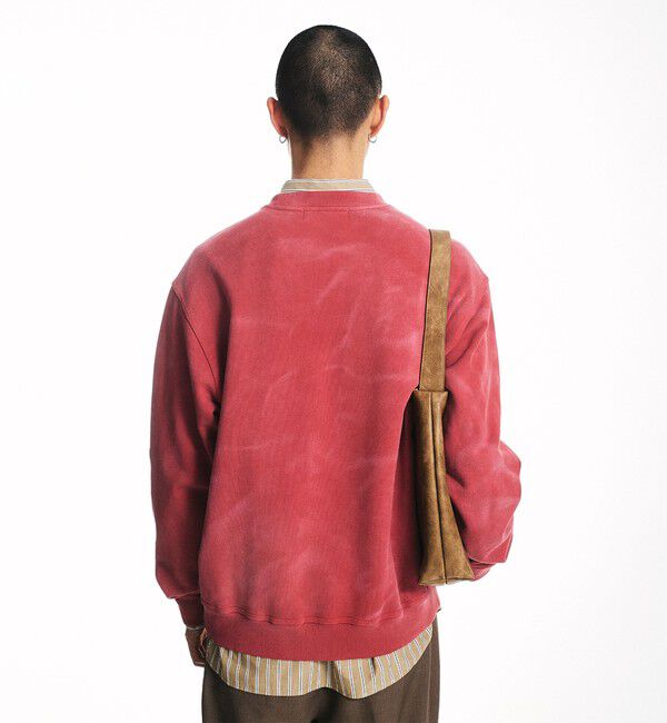 SHIPS「City Ambient Products: フロスト フェード スクエアロゴ スウェット」|スウェット・ジャージ|