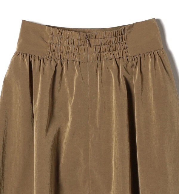 SHIPS for women「〈洗濯機可能〉LIMONTA EAST ビンテージ タフタ ギャザー スカート」|フレア|