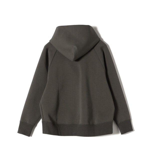 SHIPS for women「〈洗濯機可能〉ダンボール フーディー ジップ ブルゾン」|パーカー|