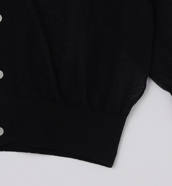 SHIPS「BENCH MARKING SHIRT: シアー ニット Vカーディガン」|カーディガン|