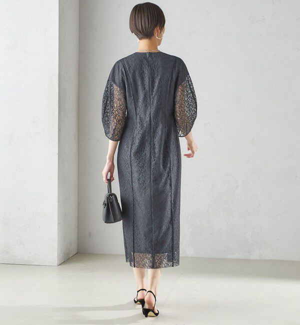 SHIPS for women「〈手洗い可能〉レース ワンピース」|ワンピース|