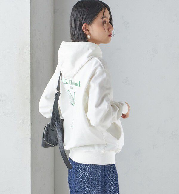 SHIPS for women「【SHIPS別注】LOGAN KNITTING MILLS: プリント フーディー」|パーカー|