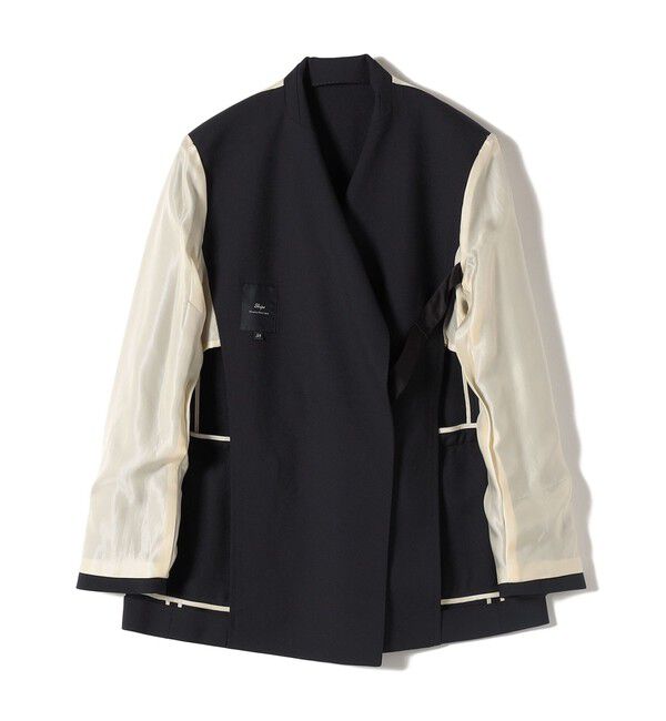 SHIPS for women「SHIPS Primary Navy Label:ダブル ブレスト ブレザー」|テーラードジャケット|