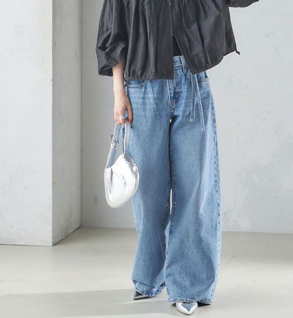 SHIPS for women「Levi&rsquo;s:XL STRAIGHT 2」|デニム|ライトブルー