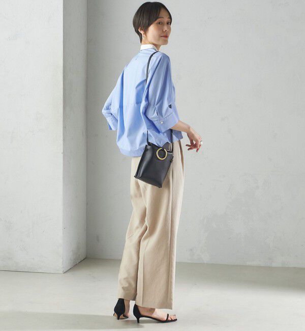 SHIPS for women「〈手洗い可能〉ピンタック 羽織 シャツ」|シャツ・ブラウス|