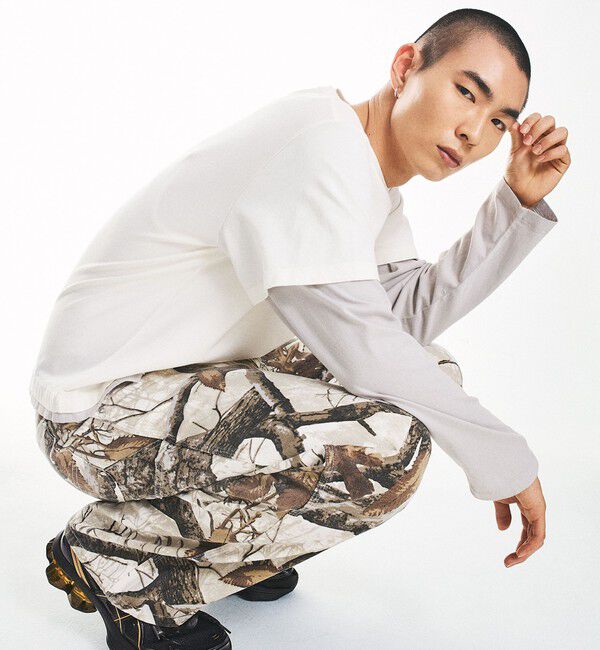 SHIPS「City Ambient Products: ツリーカモフラージュ バギー ペインター ワークパンツ」|その他|
