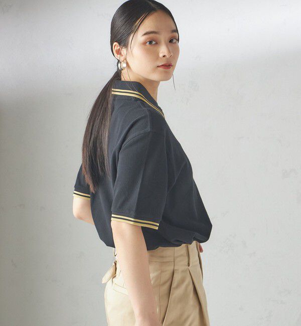 SHIPS for women「FRED PERRY:M12 TWIN TIPPED SHIRT」|ポロシャツ|
