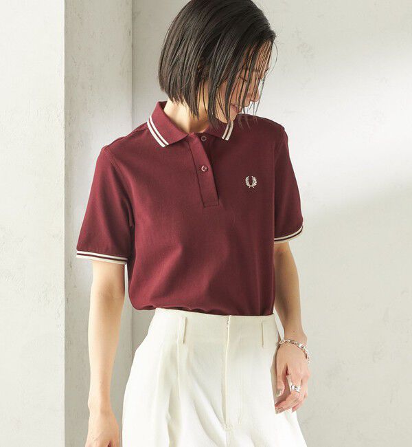 SHIPS for women「FRED PERRY:G3600 TWIN TIPPED SHIRTS」|ポロシャツ|