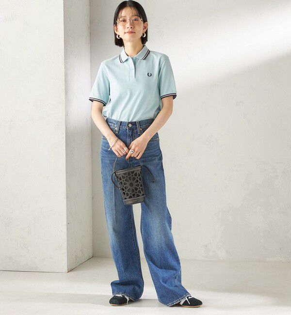 SHIPS for women「FRED PERRY:G3600 TWIN TIPPED SHIRTS」|ポロシャツ|