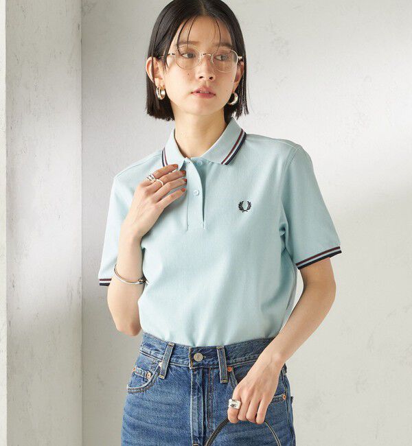 SHIPS for women「FRED PERRY:G3600 TWIN TIPPED SHIRTS」|ポロシャツ|