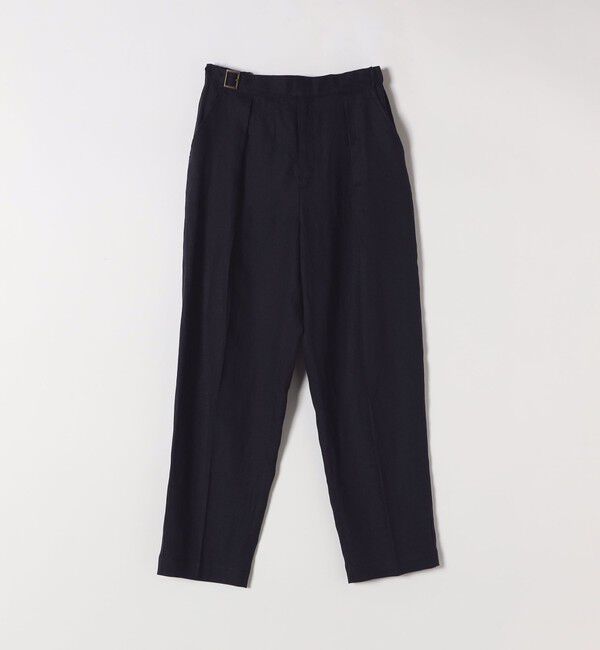 SHIPS any「SHIPS any:〈洗濯機可能〉ヨーロピアンフラックス リネン タック グルカ イージー パンツ」|その他|