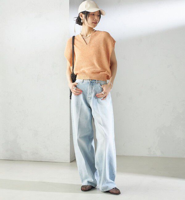 SHIPS for women「Revis.:〈UVカット/撥水〉リボン キャップ」|キャップ・キャスケット|