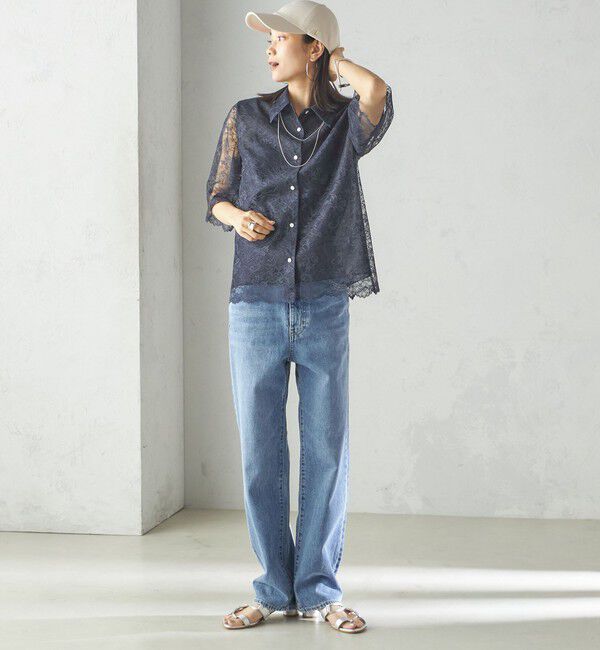 SHIPS for women「Revis.:〈UVカット/撥水〉リボン キャップ」|キャップ・キャスケット|