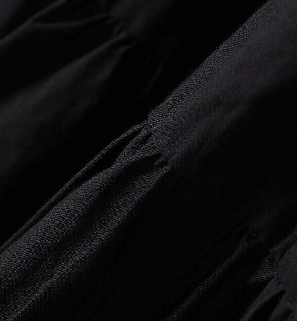 SHIPS for women「〈手洗い可能〉Fanaka:ポプリン ティアード ロング ワンピース」|ワンピース|