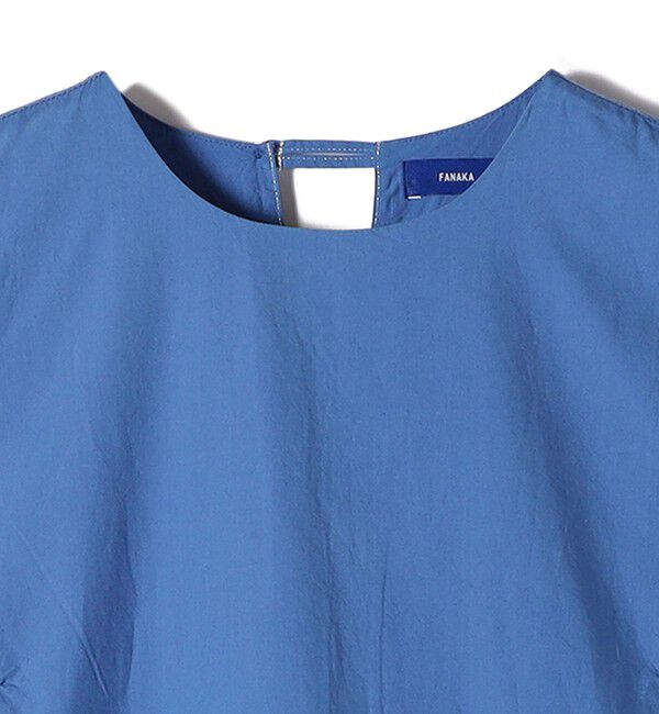 SHIPS for women「〈手洗い可能〉Fanaka:ポプリン ティアード ロング ワンピース」|ワンピース|