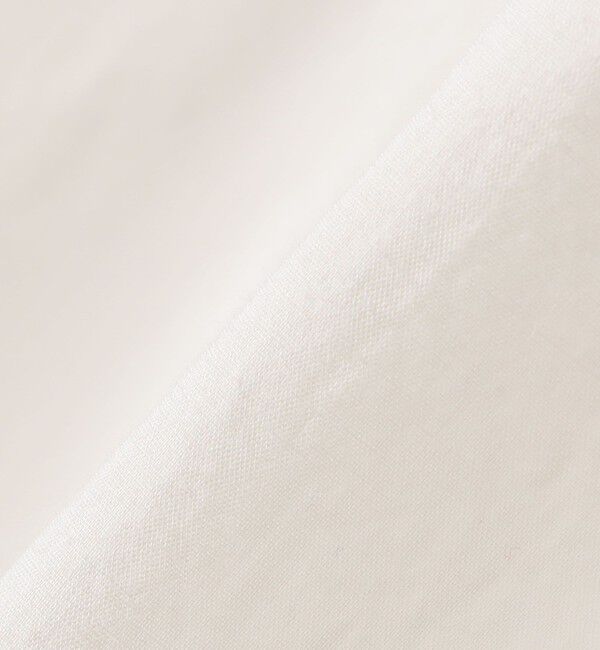 SHIPS any「SHIPS any:〈洗濯機可能〉ポプリン フレンチスリーブ ポケット ドロスト シャツ」|シャツ・ブラウス|