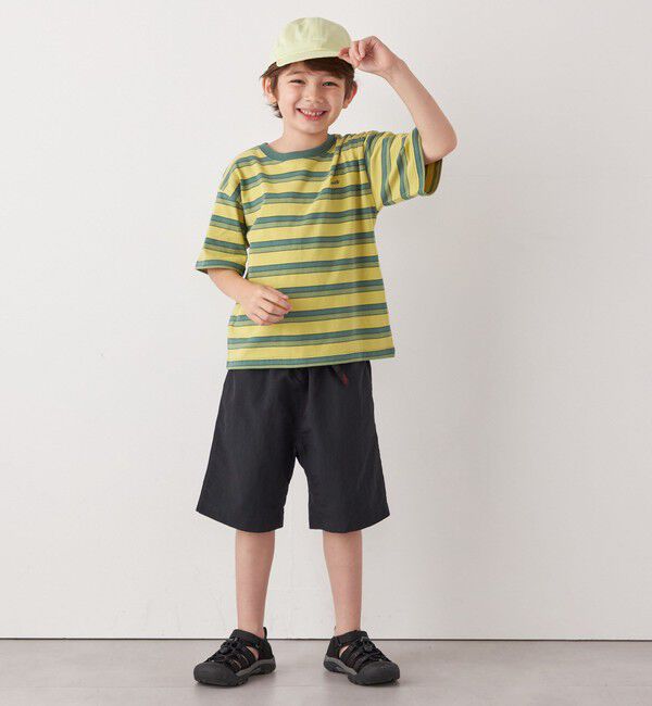 SHIPS any「SHIPS any: cinq you ワンポイント ロゴ 刺繍 キャップ <KIDS>」|キャップ・キャスケット|