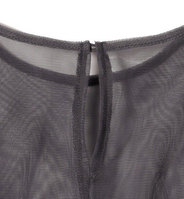 SHIPS for women「【SHIPS別注】kaene:チュール フリル スリーブ オールインワン（セレモニー対応可）」|オールインワン|