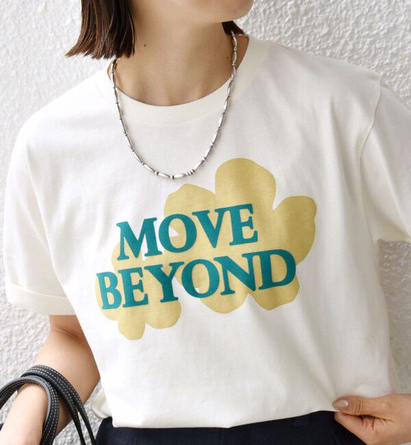 SHIPS for women「【WEB限定】モチーフ 刺繍 プリント TEE」|Tシャツ・カットソー|