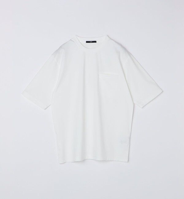 SHIPS「SHIPS: 〈接触冷感 / 抗菌防臭機能〉クールタッチ スムース Tシャツ」|Tシャツ・カットソー|